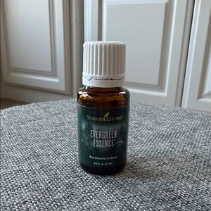 Young Living 15ml Evergreen Essence Oil in Brown Bottle